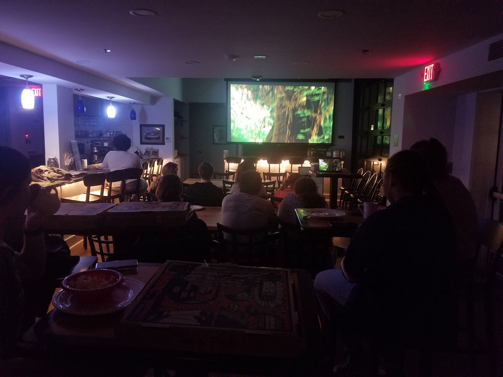 A screening of Dirt! The Movie in the Food Lab gets builds excitement about the importance of composting.