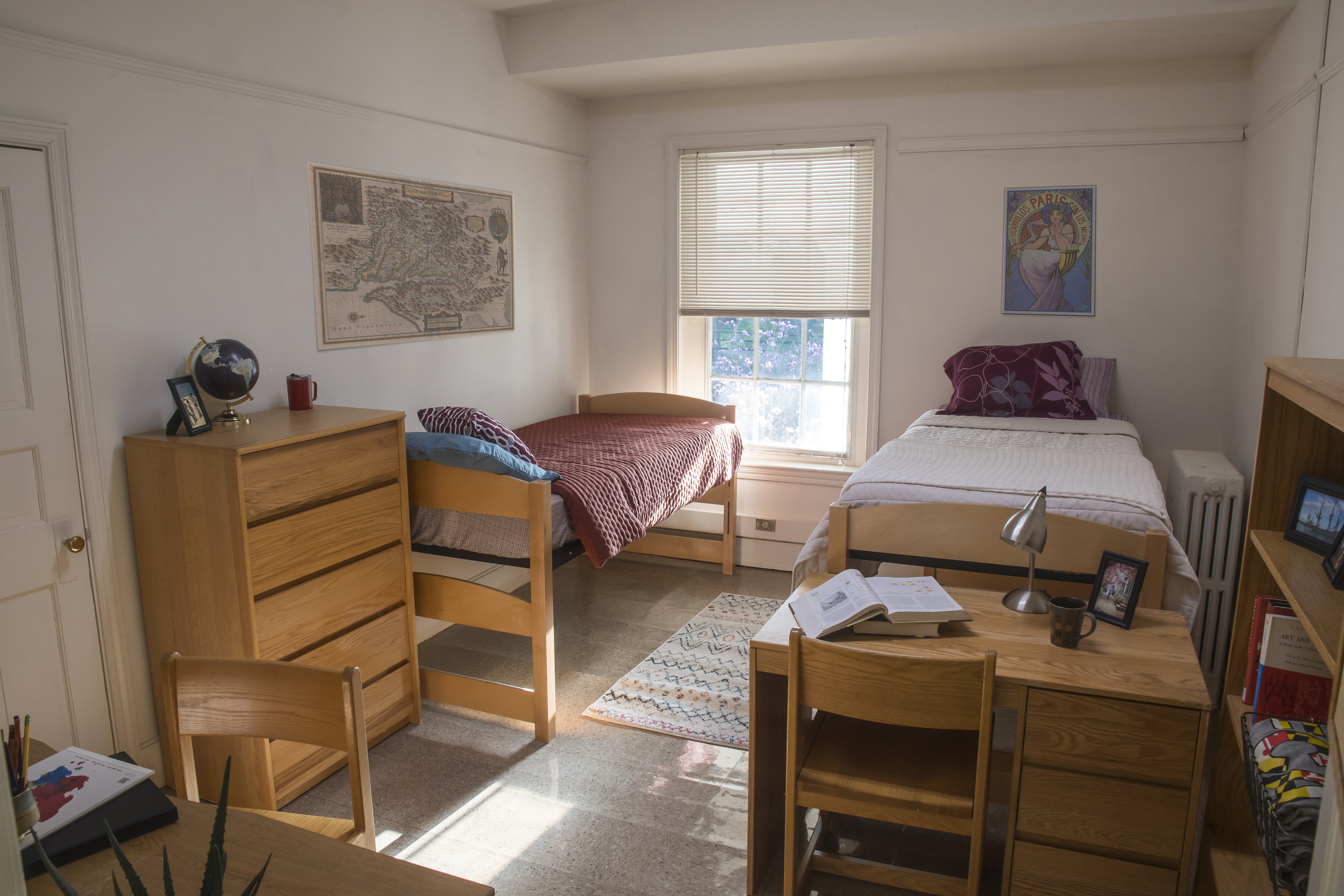 female dorm room