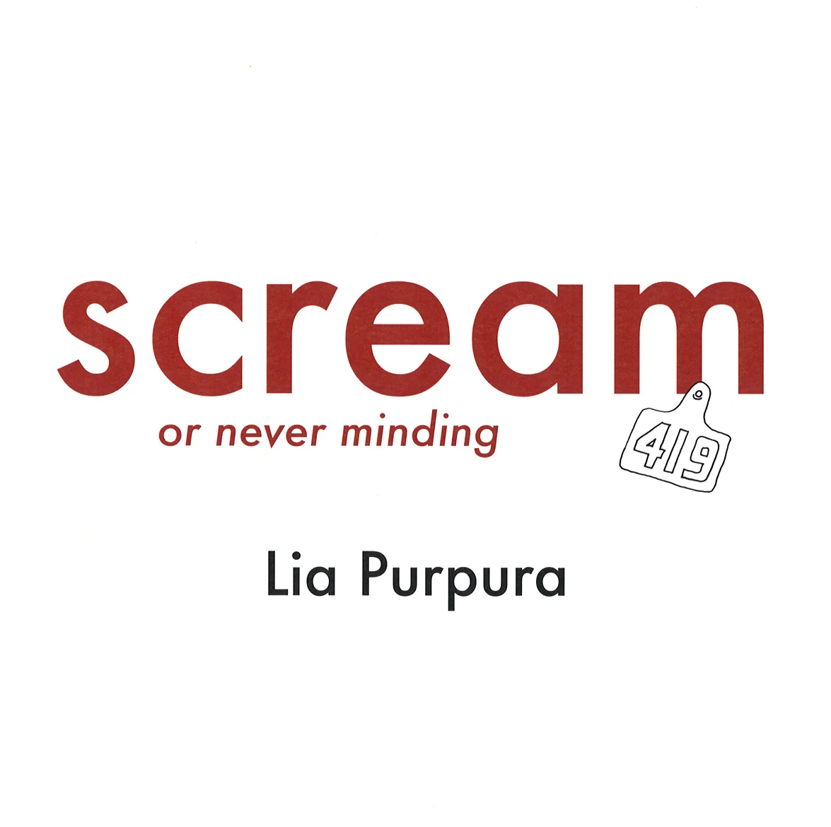 Scream book cover