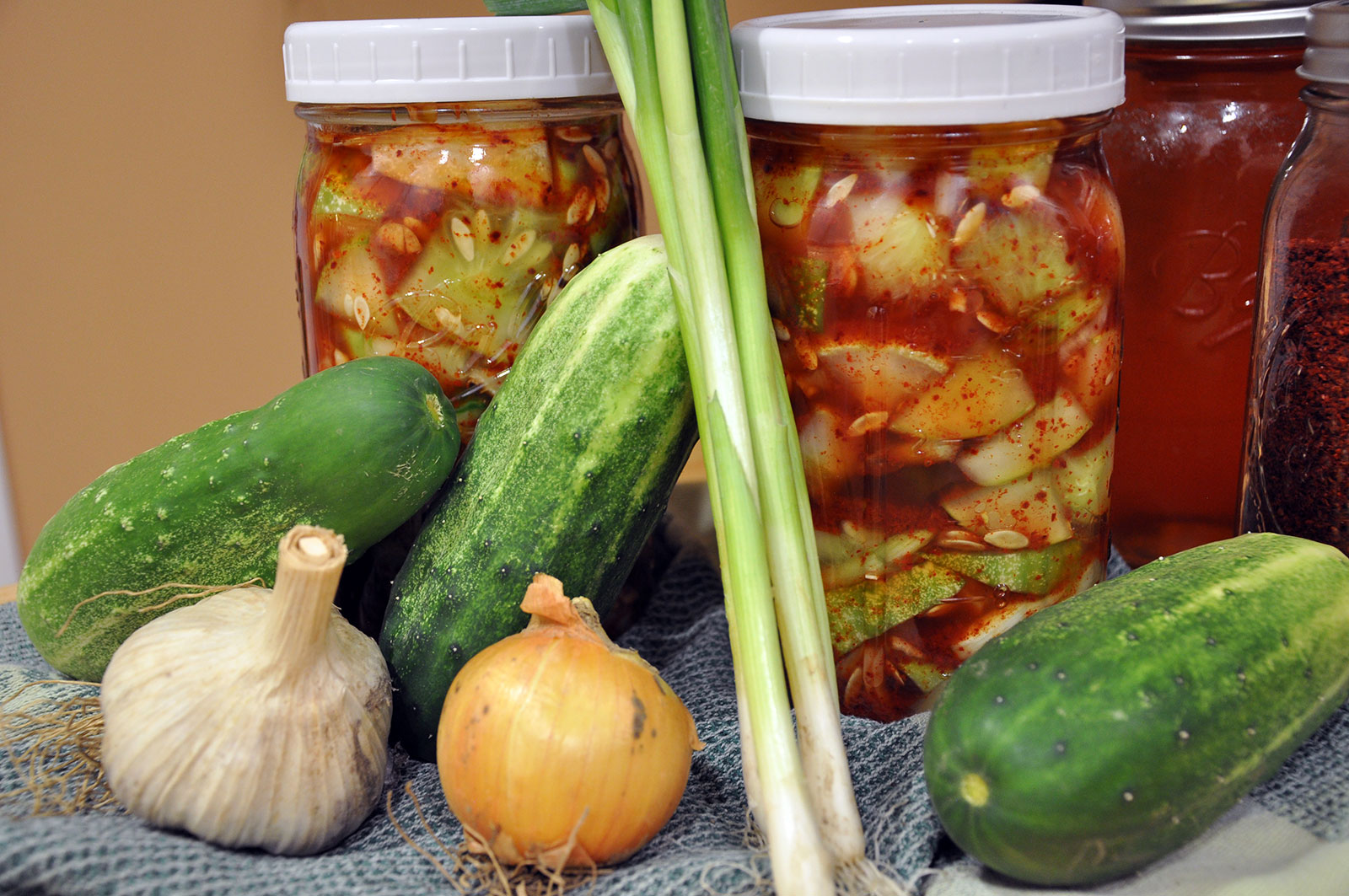 Cucumber kimchi