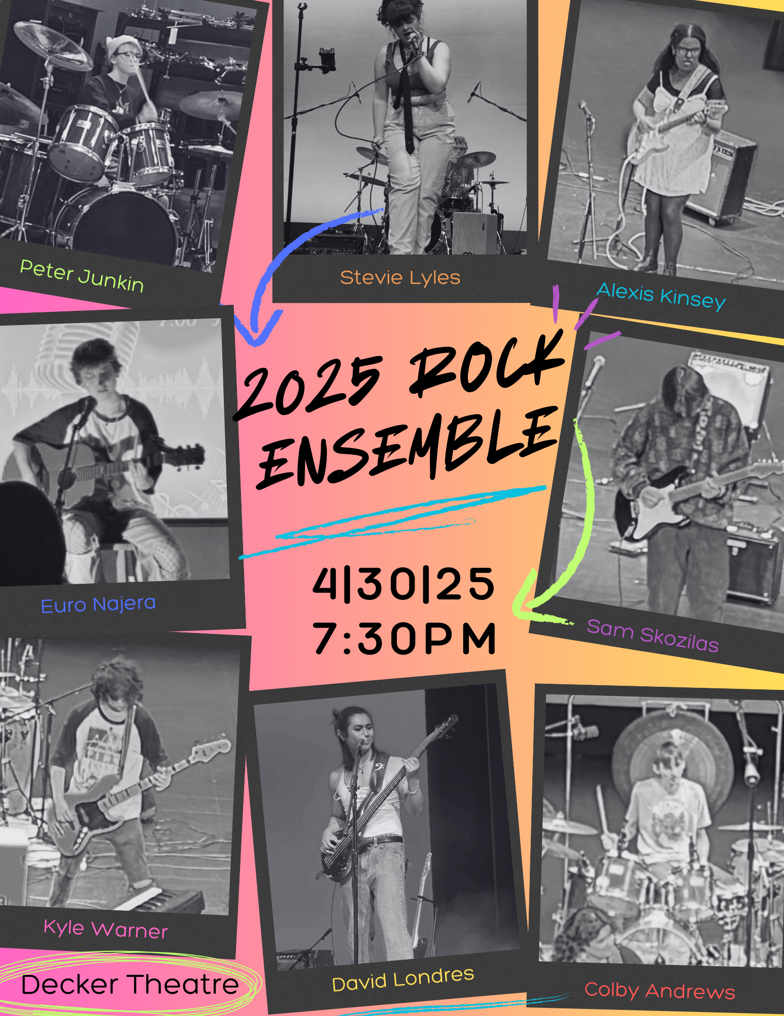 Rock Ensemble Spring 2025