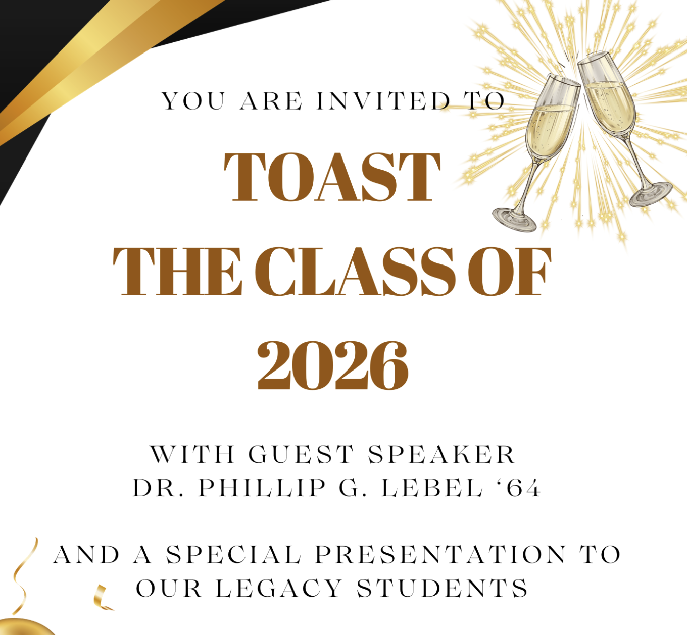 Toast to the Class of 2026