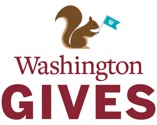 washington gives logo with squirrel 