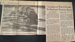 Newspaper rowing photo