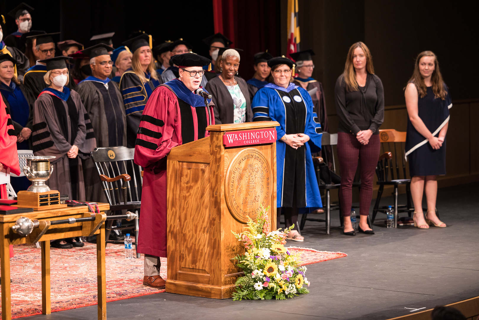 Dr. Sosulski presides over the 2022 Fall Convocation