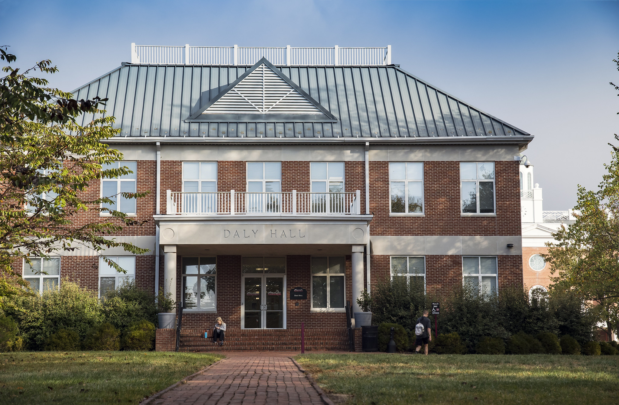 Daly Hall exterior, home of the Business Management program