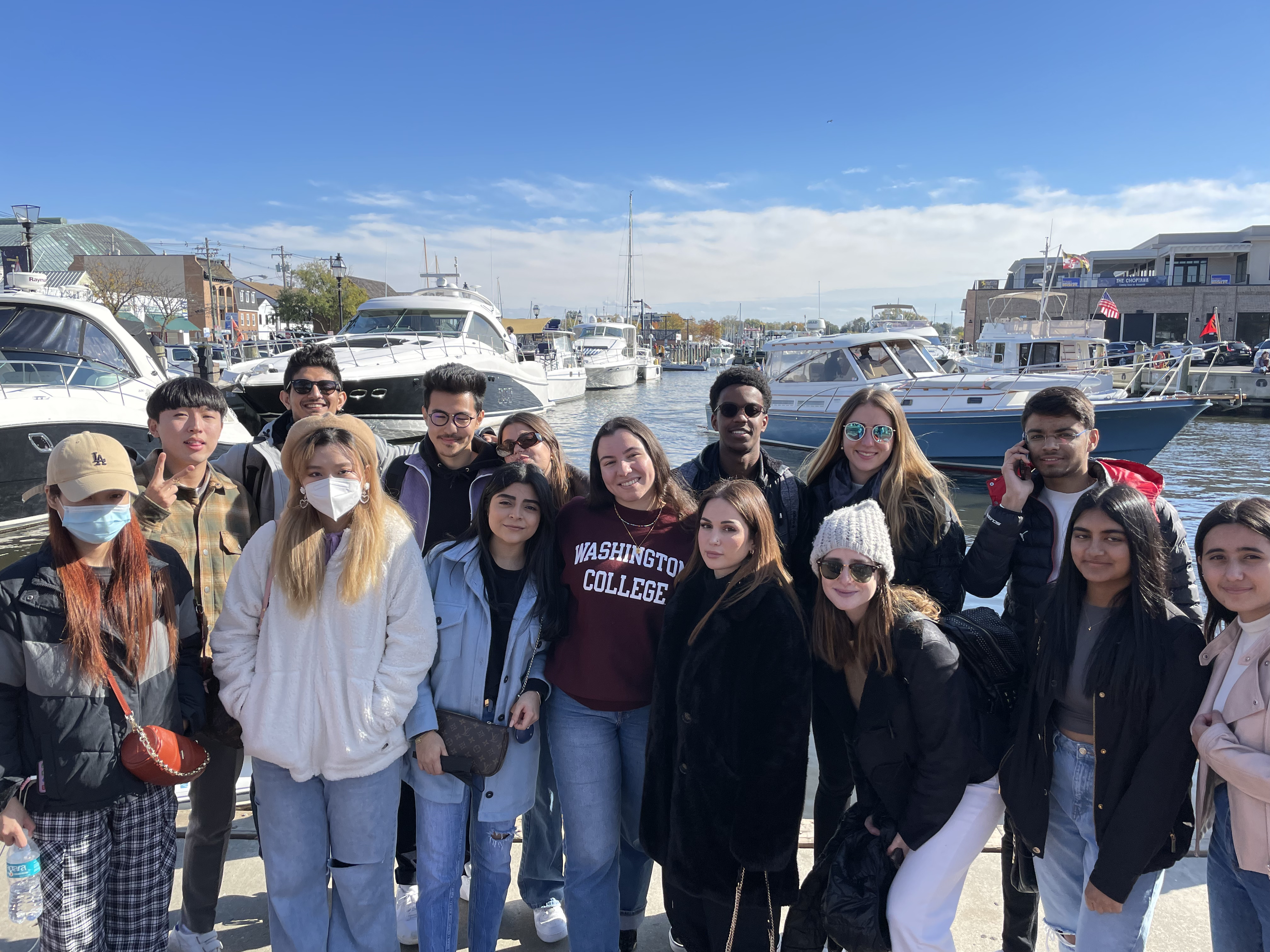 International students visit Annapolis in November