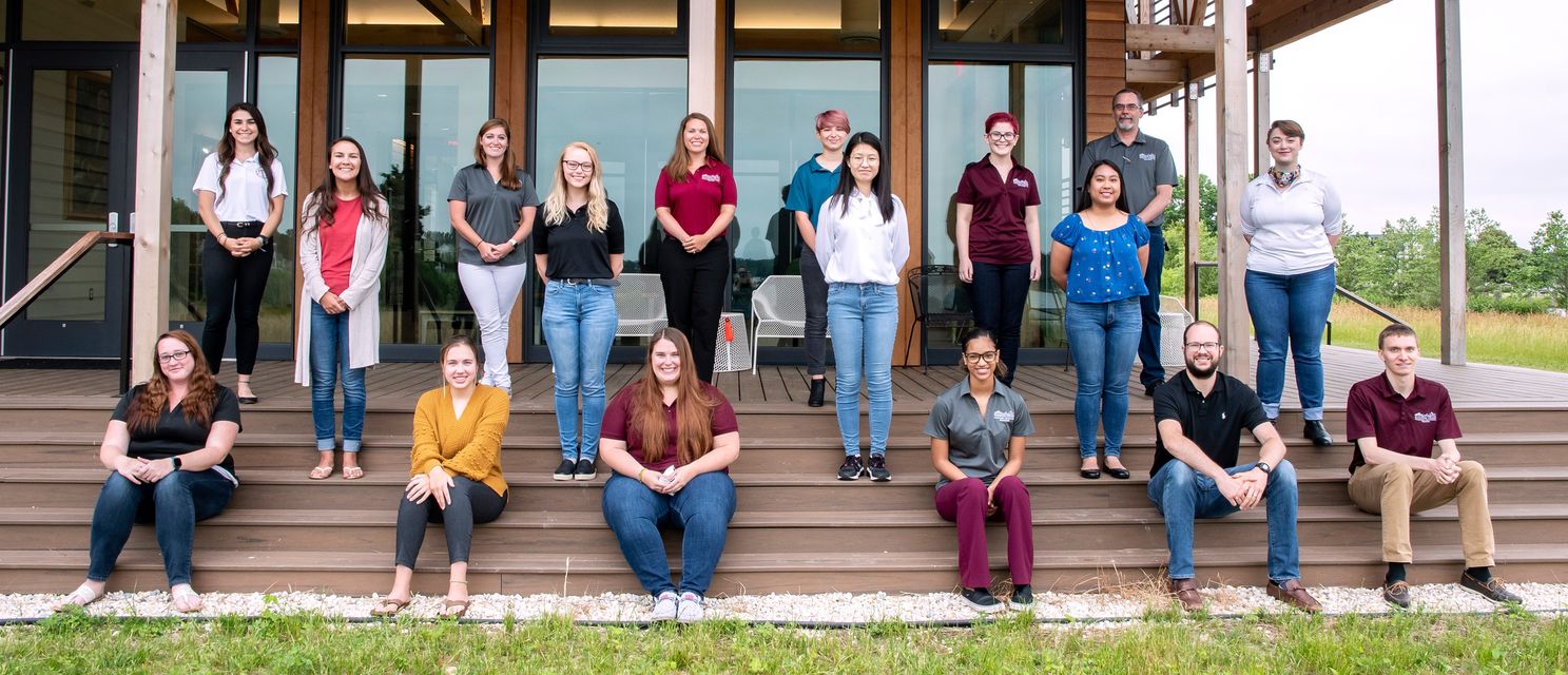 GIS interns group photo