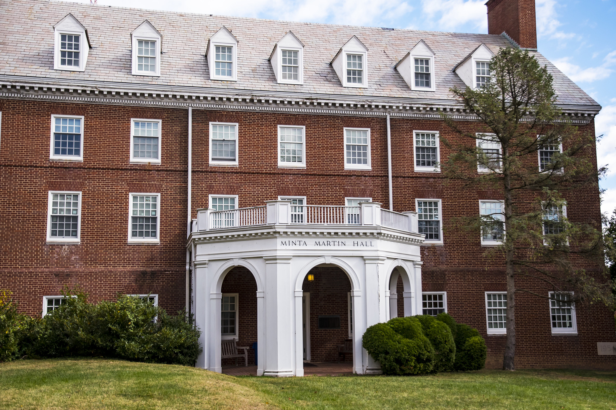 Minta Martin Hall exterior view