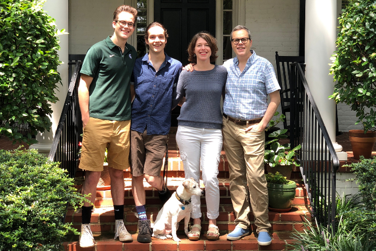 Dr. Michael J. (Mike) Sosulski with his family