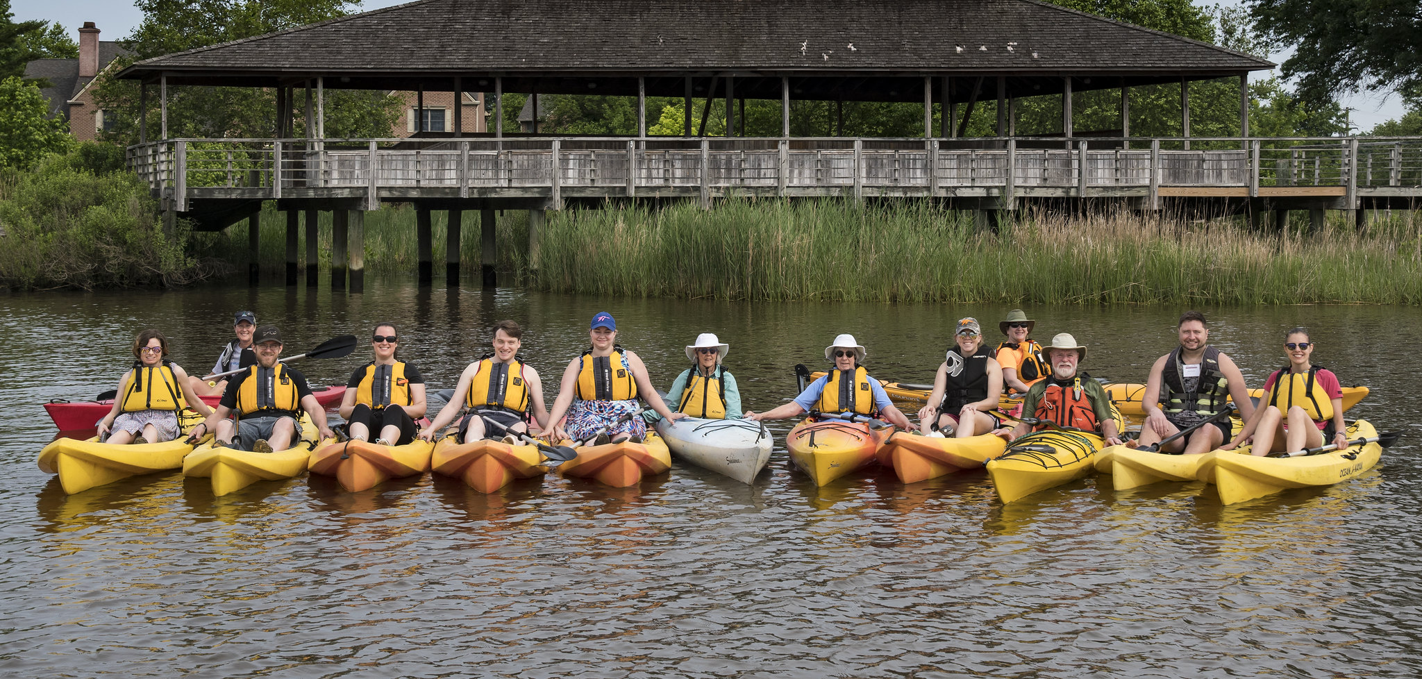 Alumni CES paddle event
