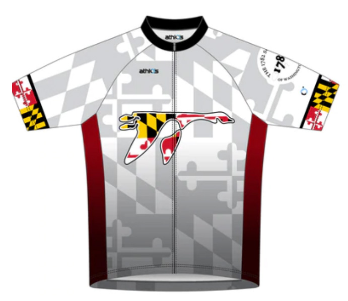 Washington College cycling apparel