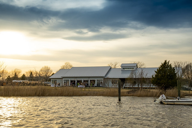hodson boat house and waterfront
