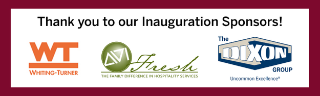 inauguration sponsors thank you