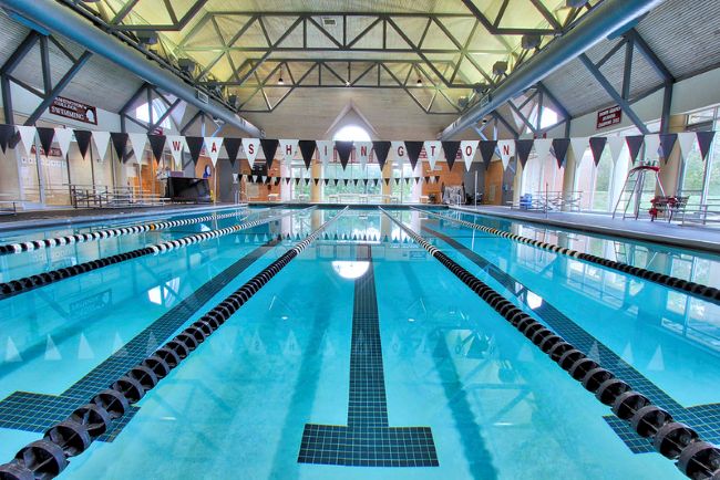 washington college swimming pool