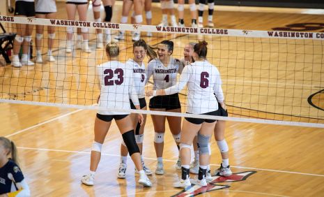 volleyball team excited