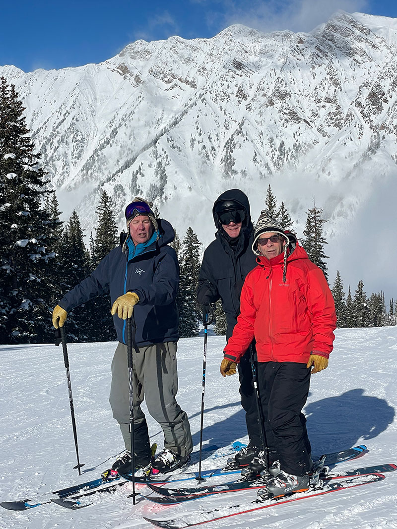 Paul Hooper '82, Bryan Matthews '75, Tom Adams '82