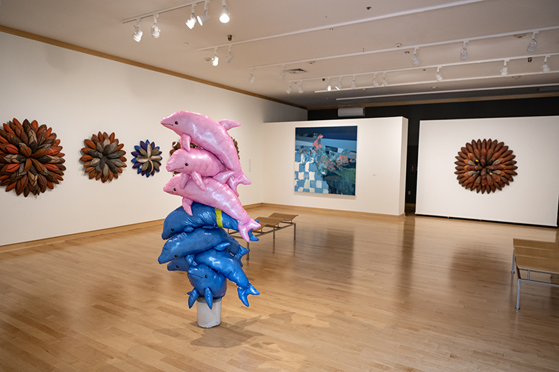 Freestyle exhibit on display in Kohl Gallery
