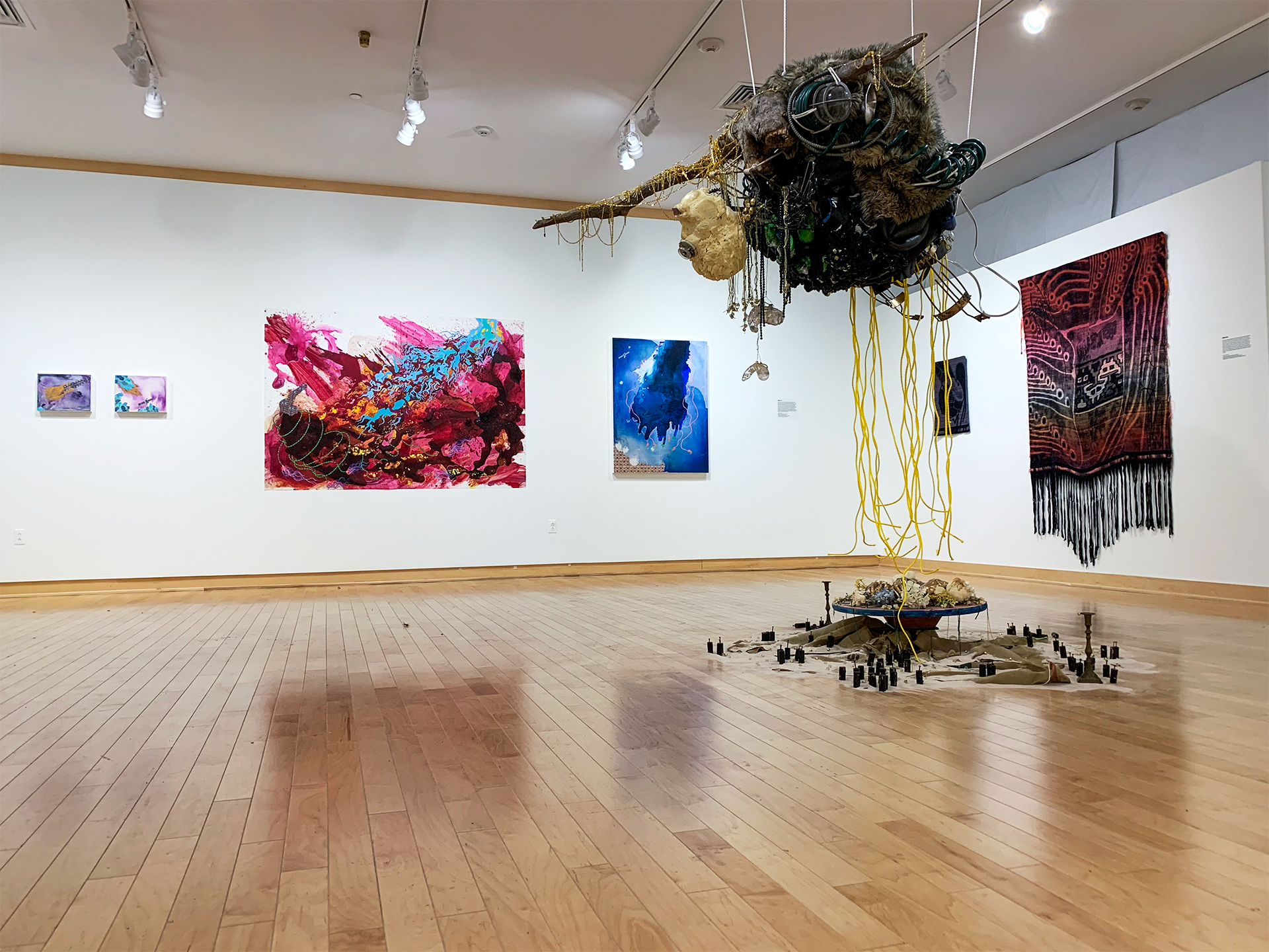 an exhibit displayed in kohl gallery