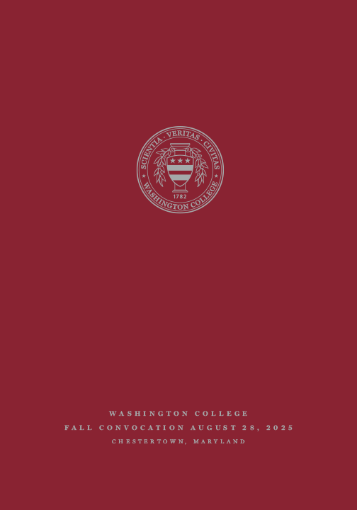 cover of Fall 2025 Convocation program
