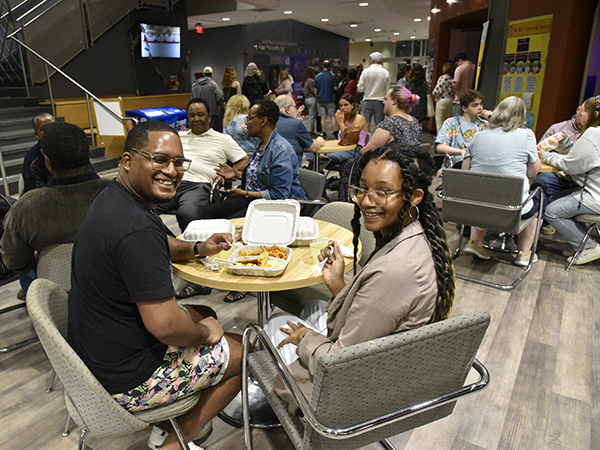 families in Hodson Hall