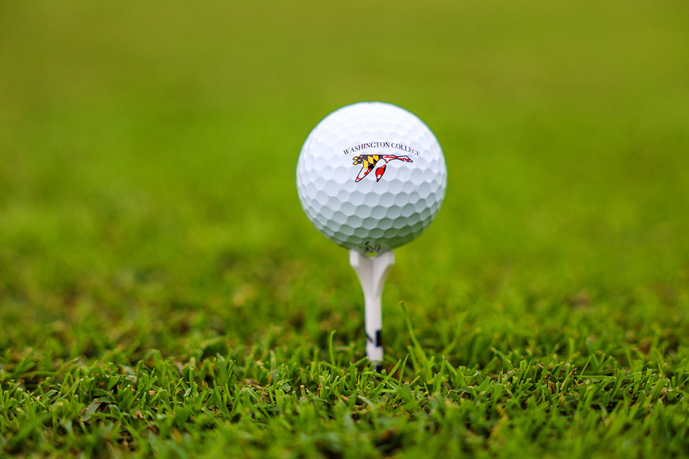 golf ball on tee