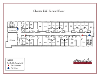 Chester Hall second floor floor plan