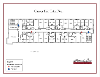 Chester Hall third floor floor plan