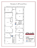 Floor plan drawing of Wicomico Hall's second floor