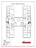 Morris Hall third floor floor plan