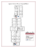 Queen Anne Hall second floor floor plan