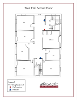 West Hall second floor floor plans