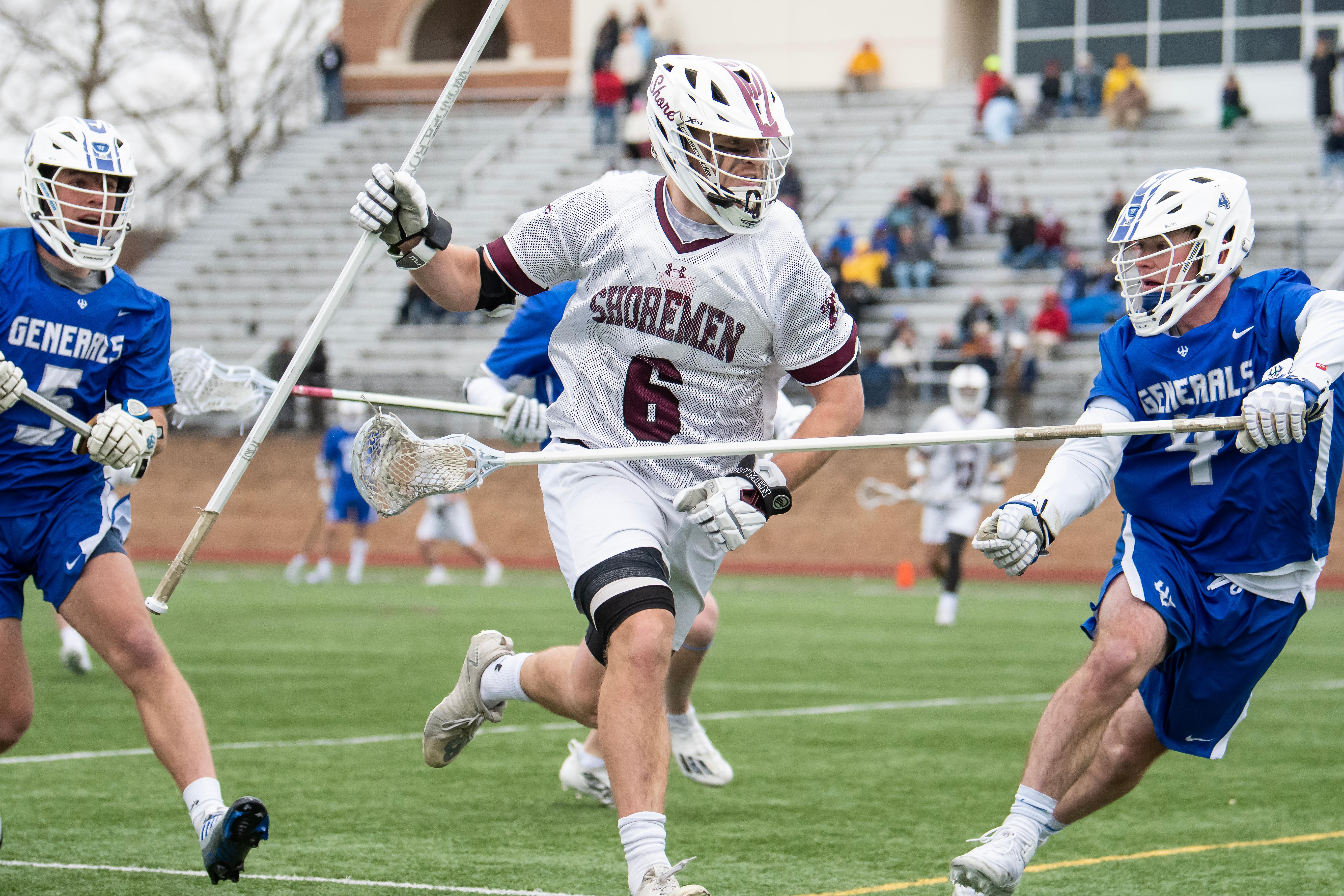 Lacrosse game between Shoremen and Generals