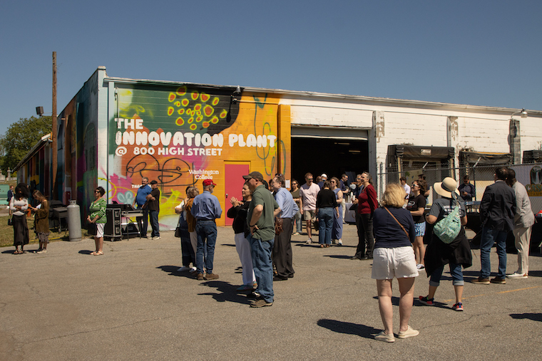 The Washington College Innovation Plant. 