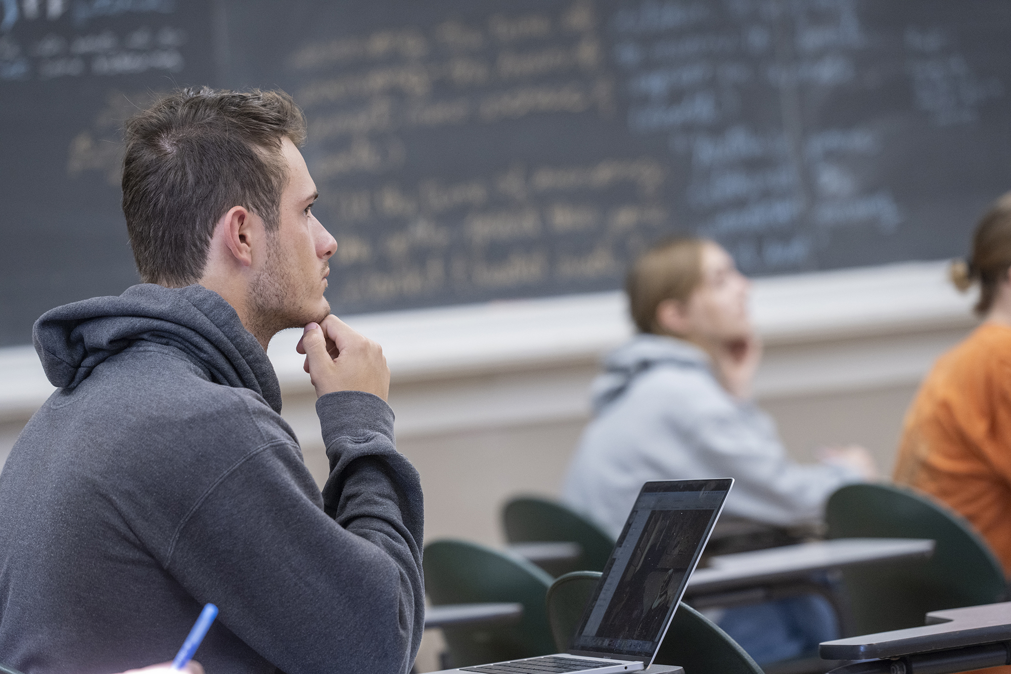 students in a classroom