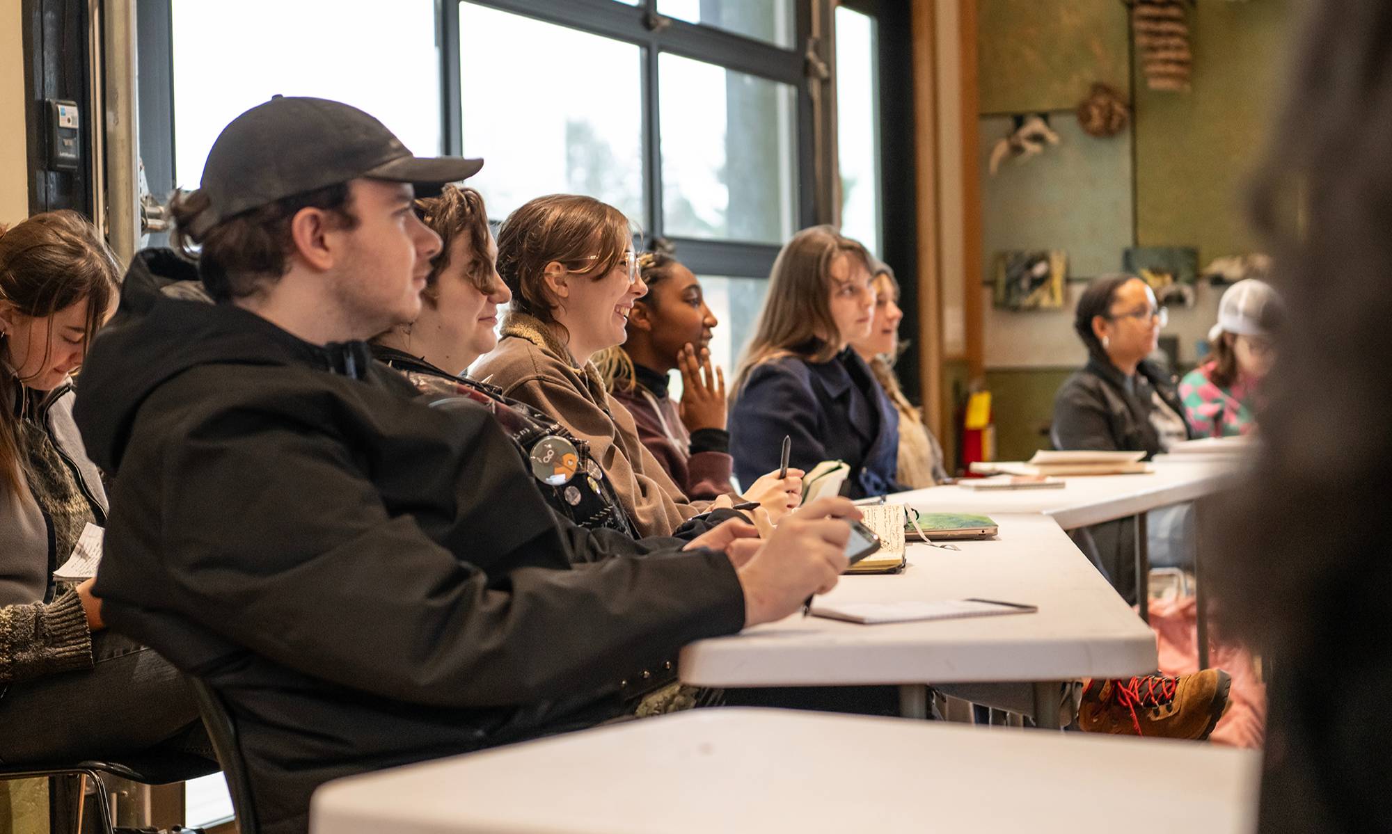 students in the classroom