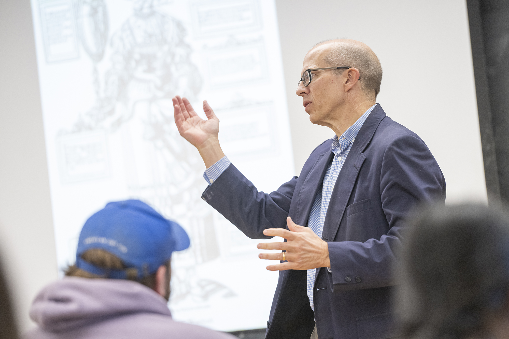 professor teaching
