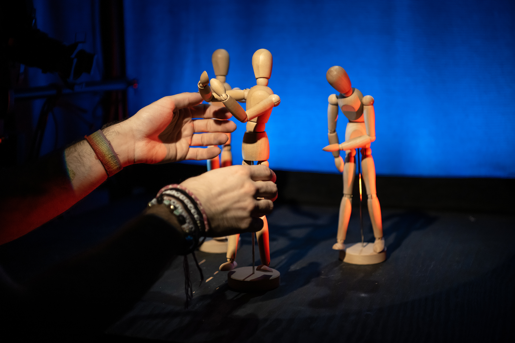 theatre lighting demonstration
