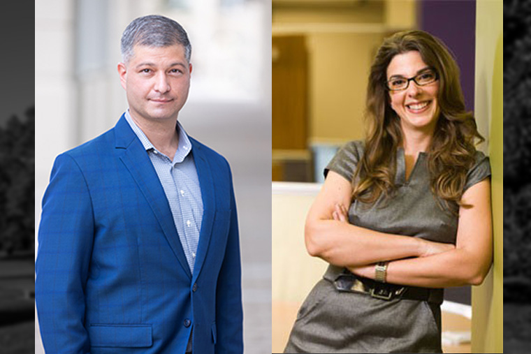 portraits of Colin Pascal and Christine Wade
