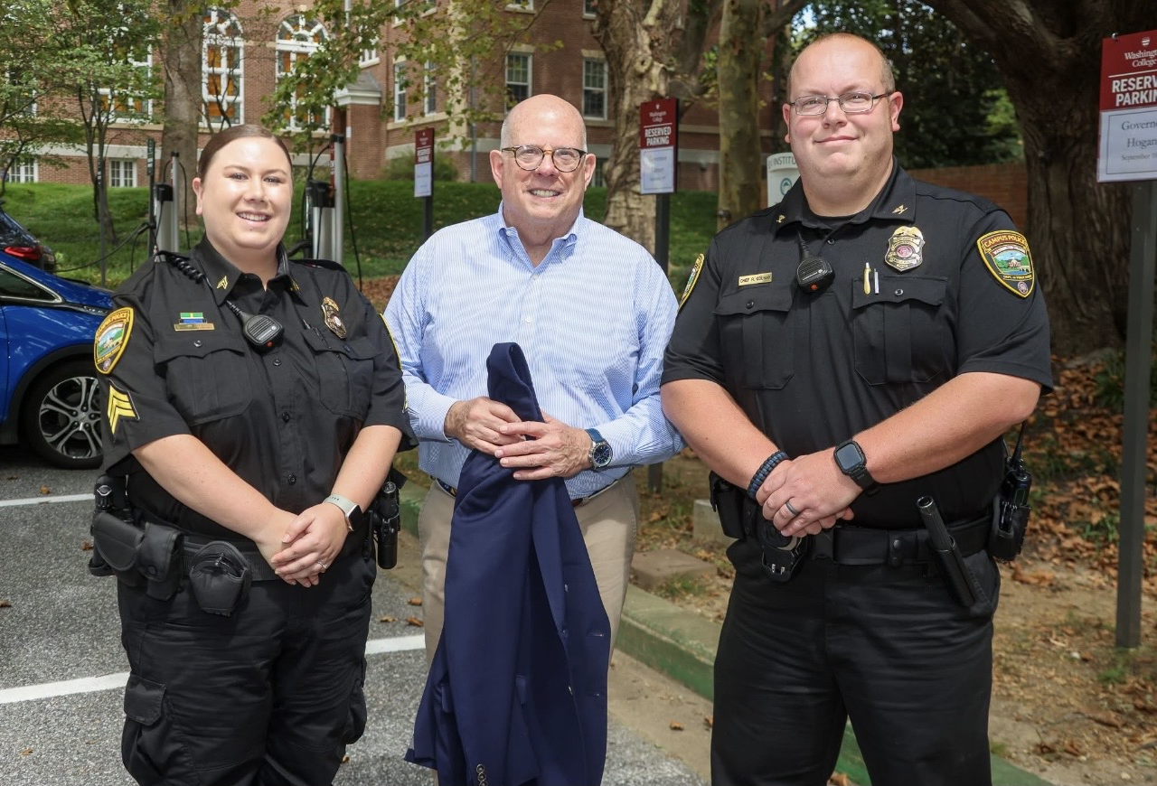 Public Safety Officers and Gov Hogan