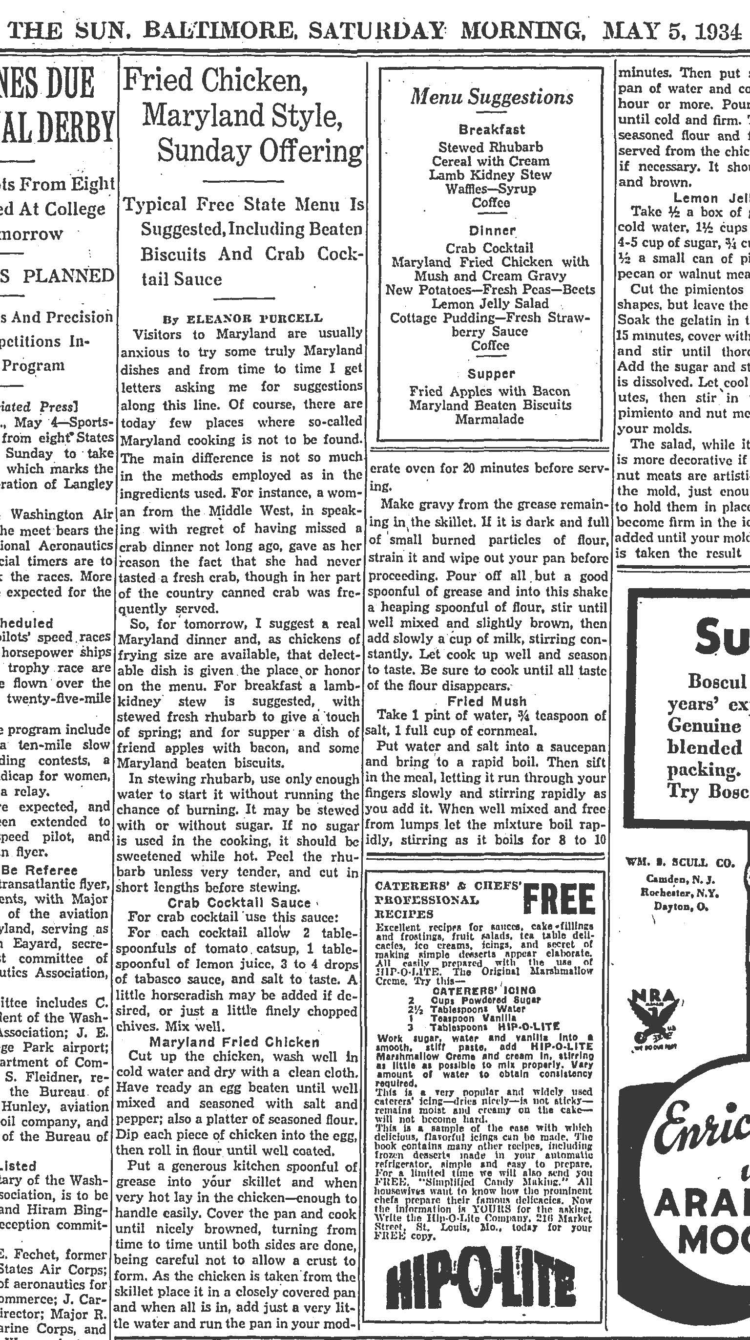 Sun May 5, 1934