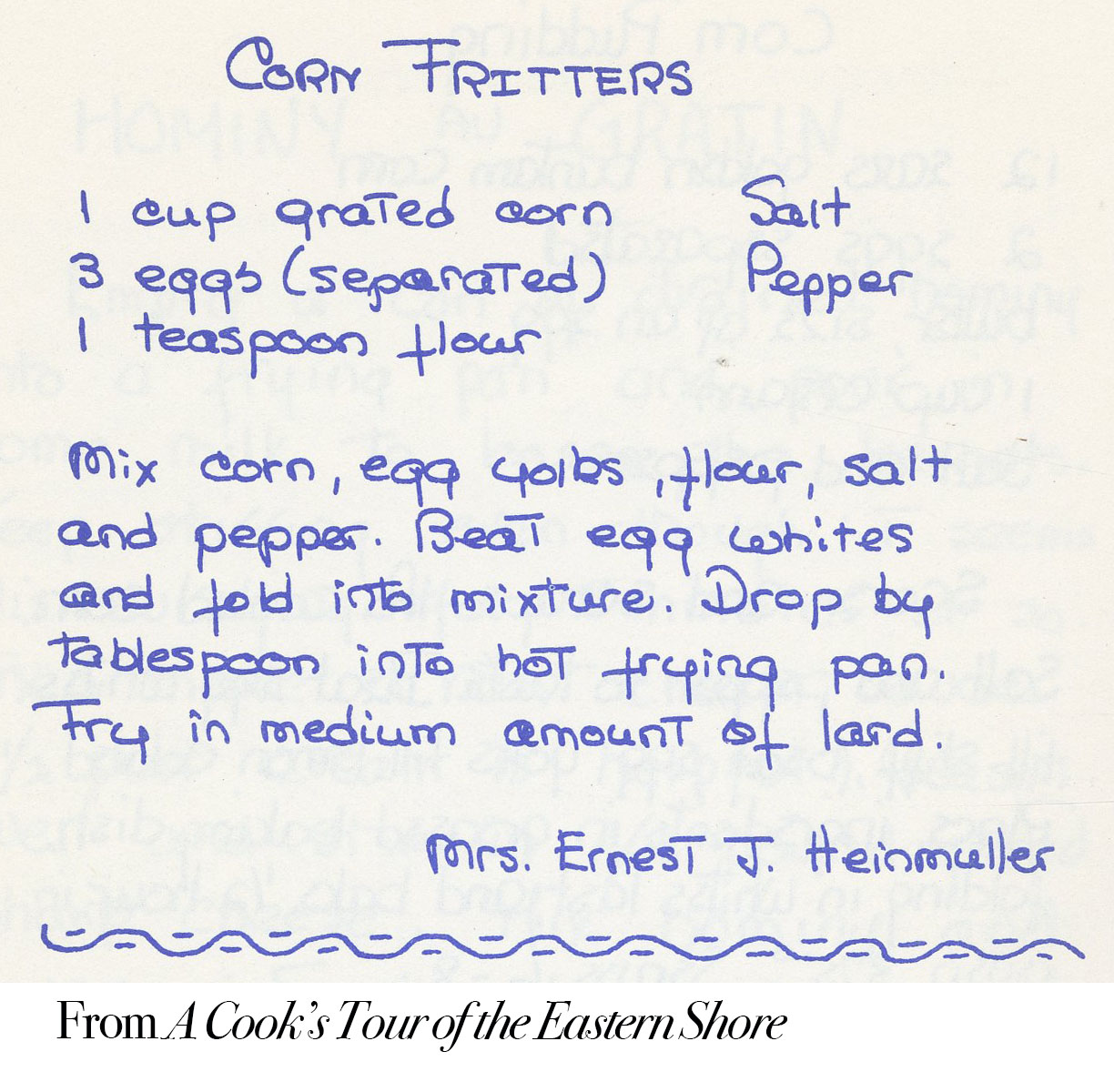 Corn Fritters