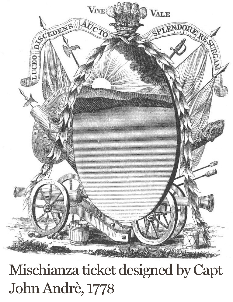 Meschianza ticket