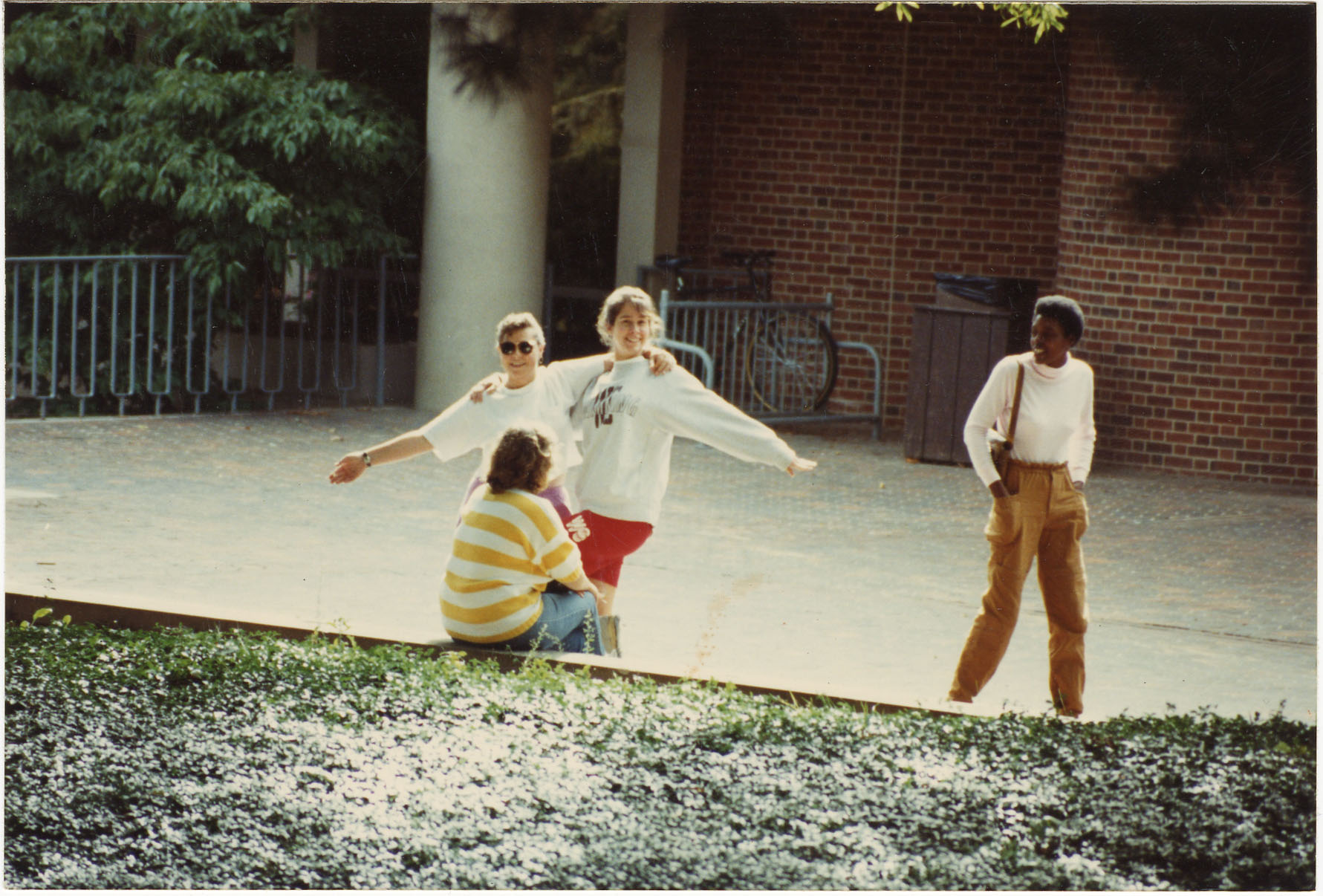 Students on the Terrace