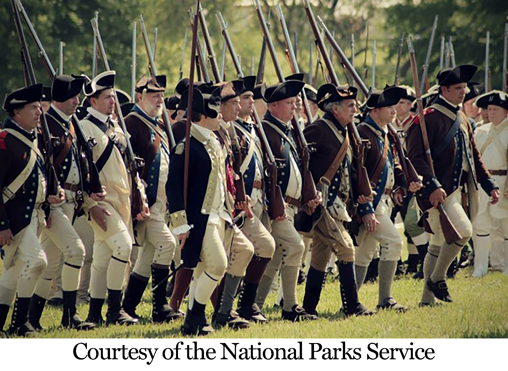 American Revolution reenactors