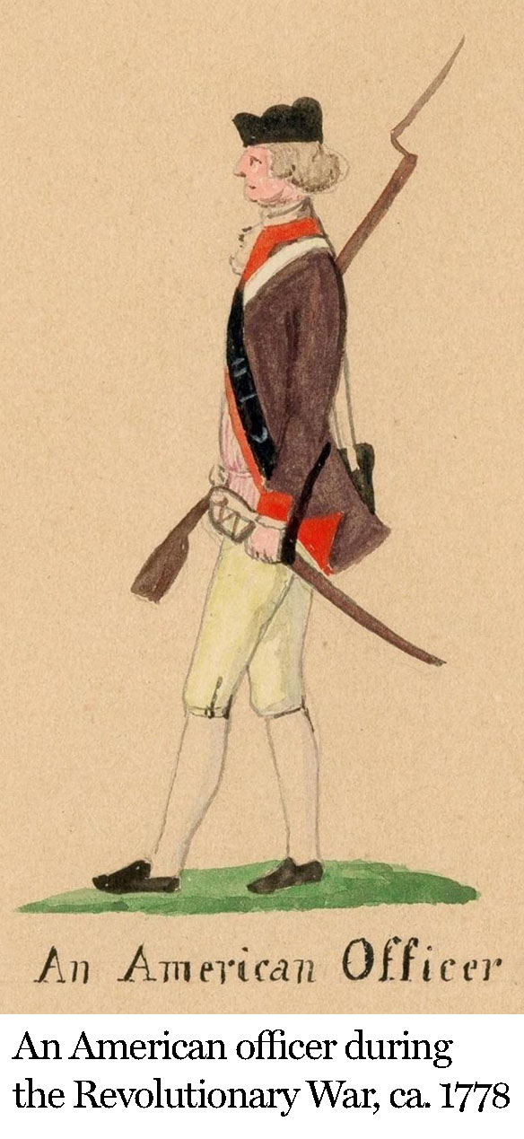 Officer, 1778