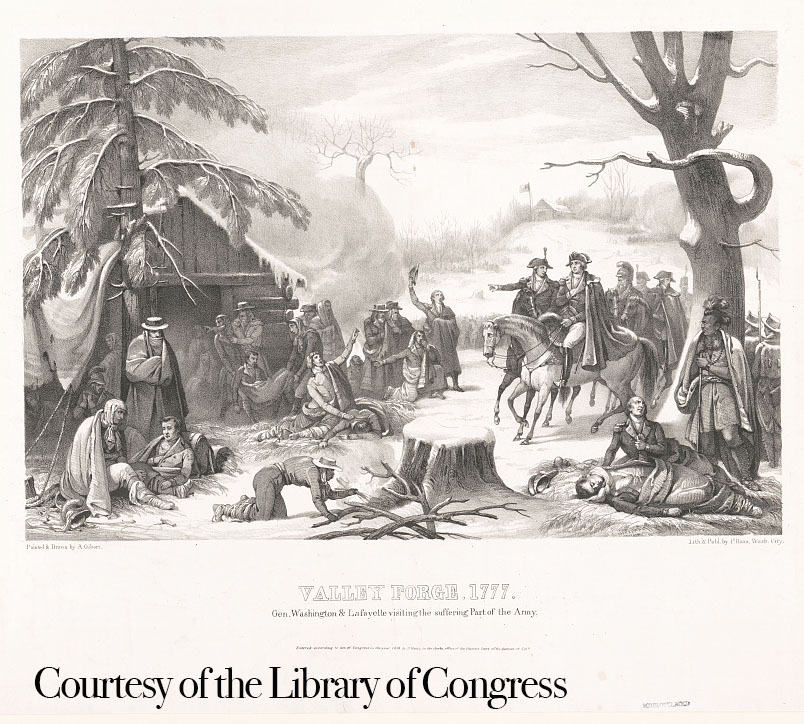 George Washington at Valley Forge