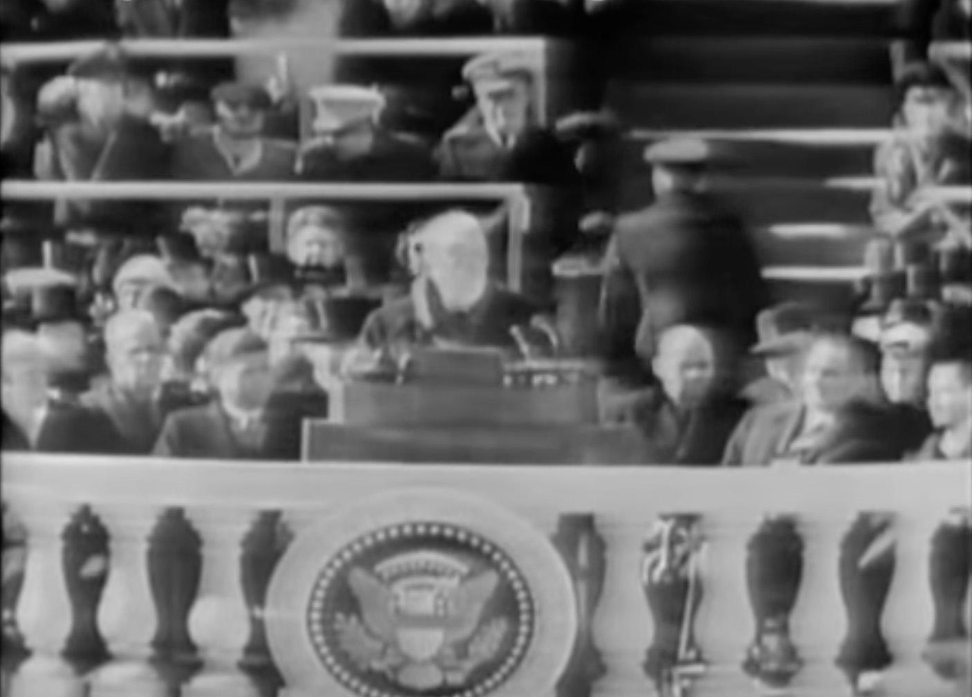 Still from JFK inauguration