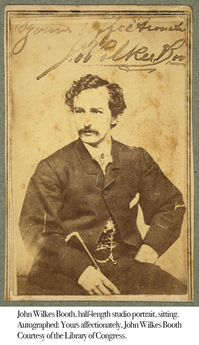 Portrait of John Wilkes Booth