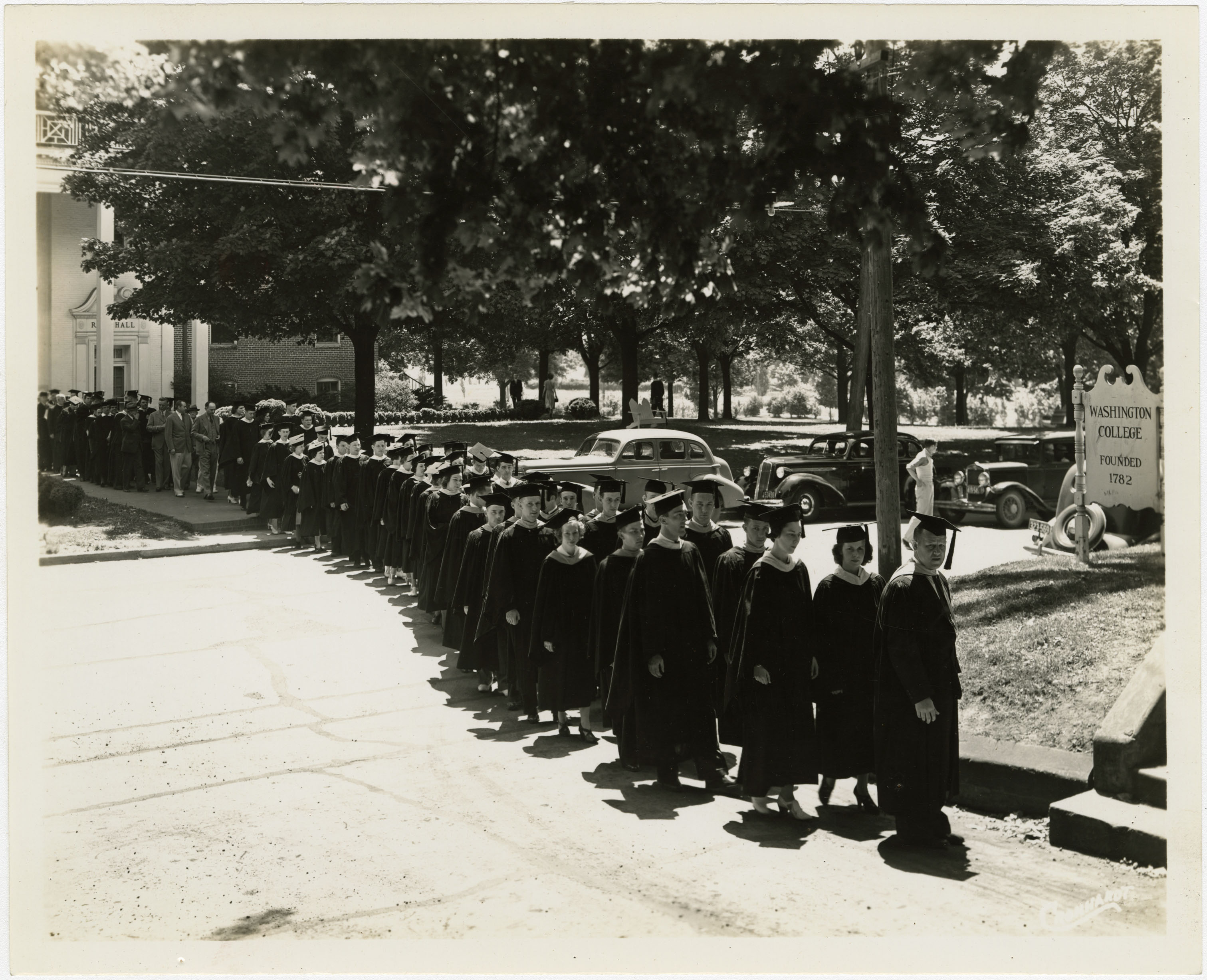 Graduation procession